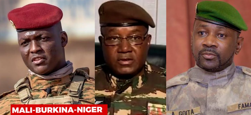 Alliance défensive : Le Mali, le Burkina et le Niger signent une charte…