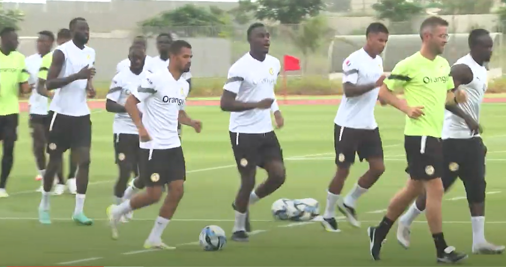 Amical Sénégal vs Algérie: 18 joueurs ont participé à la première séance d’entrainement des Lions