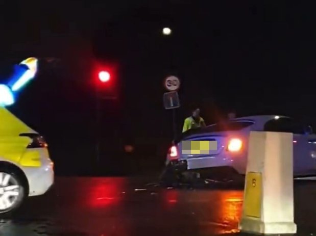 Manchester United: Grosse frayeur pour Marcus Rashford, impliqué dans un terrible accident de voiture (Vidéo)