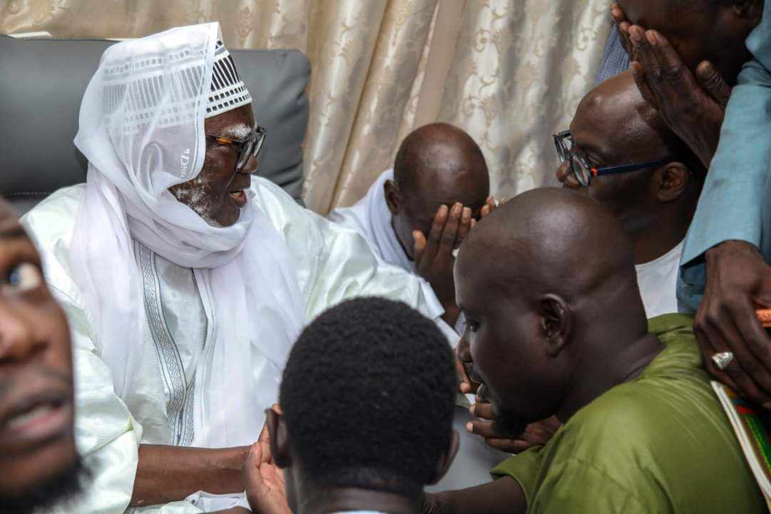 Touba: Thierno Alassane Sall reçu par le Khalif général des mourides… (Photos)