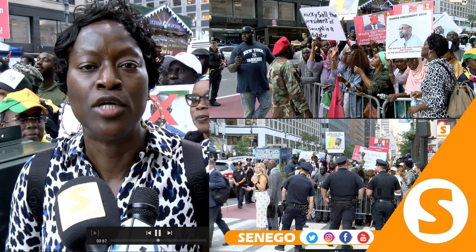 USA : Le message de Marie Jeanne Diouf (Pastef) aux autorités pour la libération de Sonko – SenegoTV