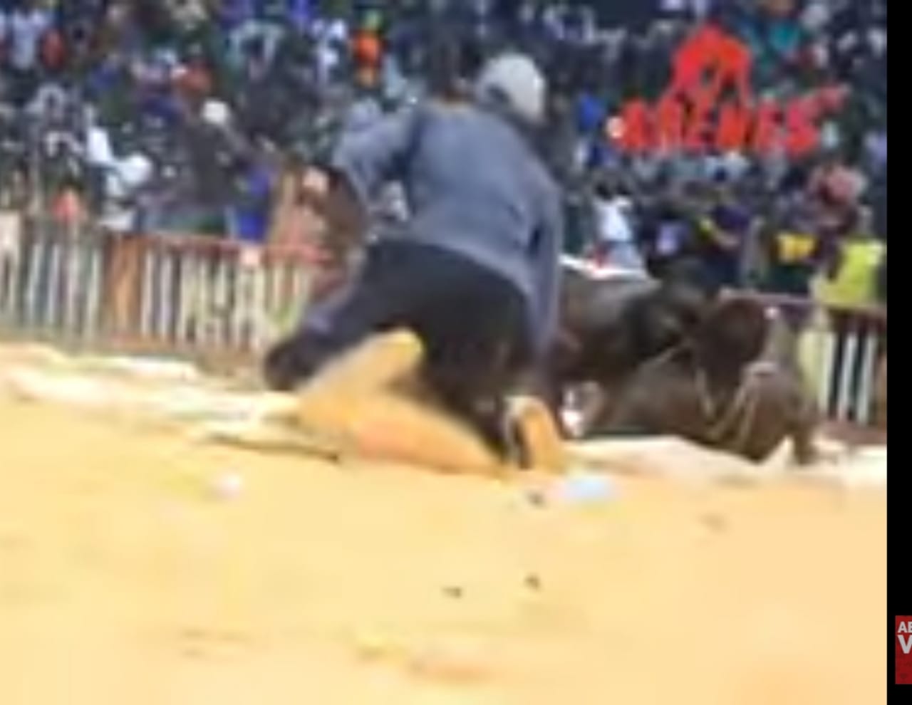 Gora Sock domine l’Arène : Mama Lamine vaincu en 19 secondes