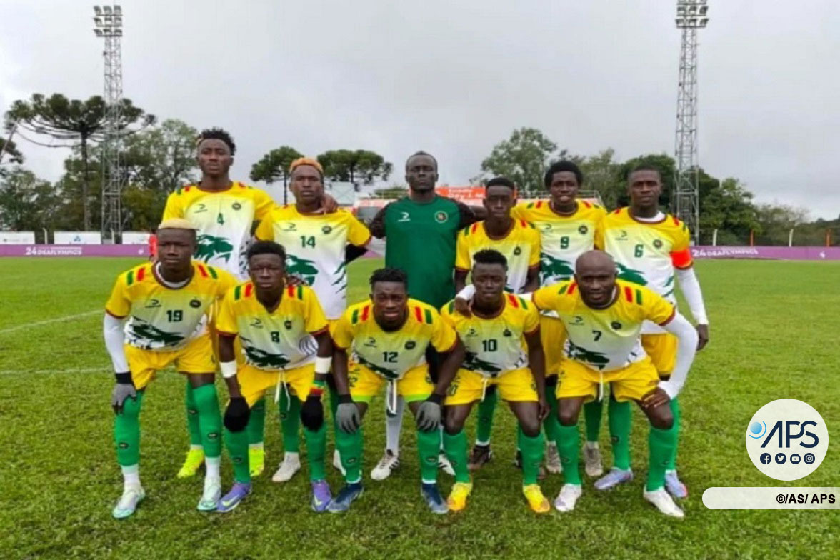 L’équipe sénégalaise de football des sourds en demi-finale du championnat du monde contre l’Ukraine