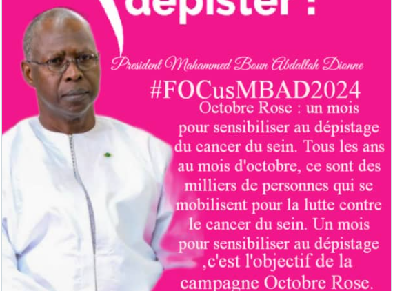 Octobre Rose : Boun Dionne sensibilise au dépistage du cancer du sein