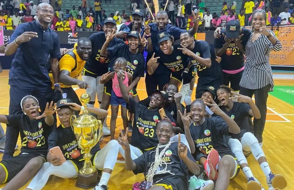 Basket : Le DUC fait encore tomber l’ASC Ville de Dakar et remporte la Coupe du Sénégal (Dame)