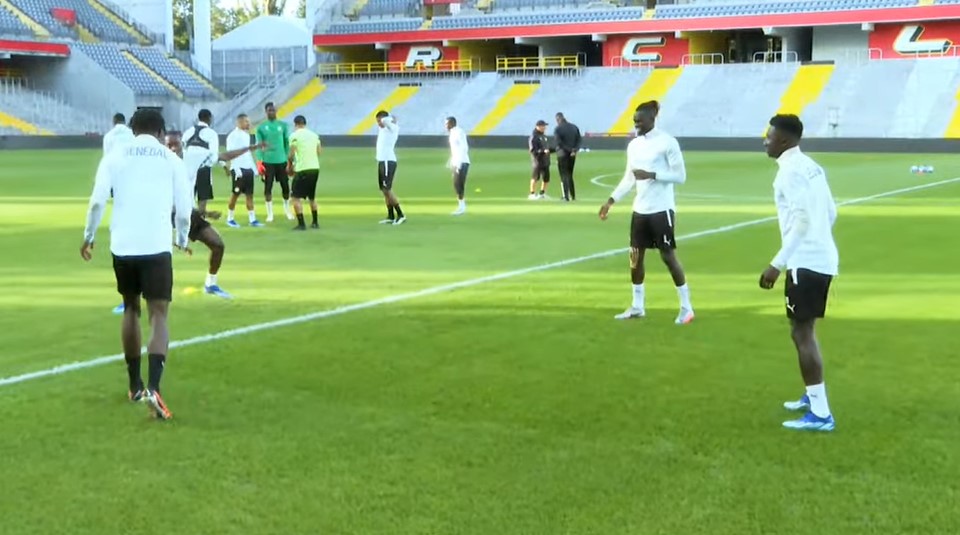 Amical contre le Cameroun: Suivez en direct la dernière séance d’entrainement des Lions du Sénégal