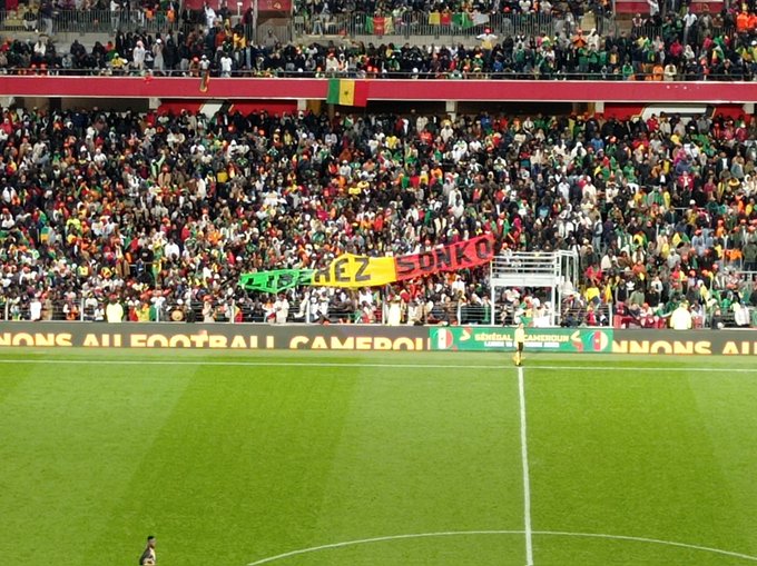 Sénégal Vs Cameroun : Le stade Bollaert « Sonkorisé » par les supporters (Vidéo)