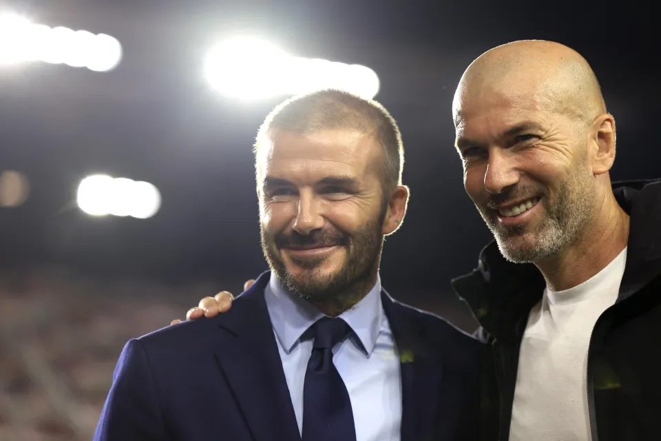 Zidane, Messi et Beckham : une photo iconique à Miami