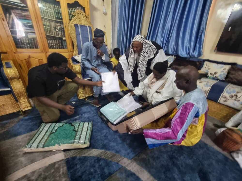 Photos : Modou Kara Mbacké envoie une délégation chez Cheikh Mahi Niass