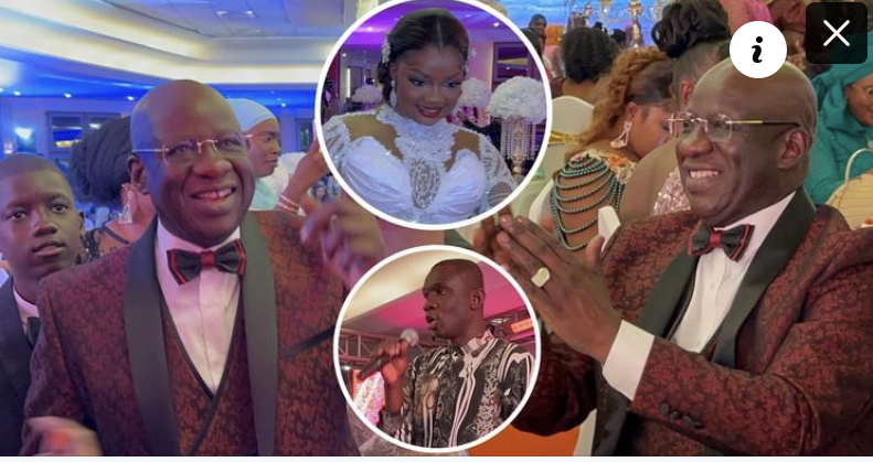 Les pas de danse du Président Magnick Diop au mariage de sa petite fille (vidéo)