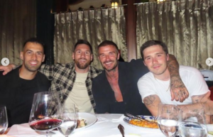 Miami : Les familles Beckham et Messi profitent d’une soirée entre amis (photos)