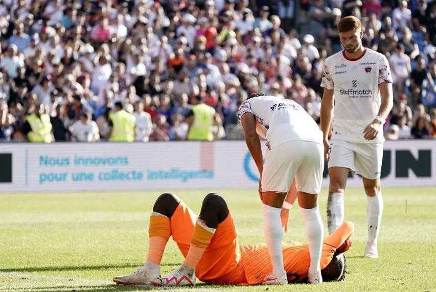 Mory Diaw après l’incident du pétard à Montpellier: « Difficile de trouver les mots (…) les examens réalisés … »