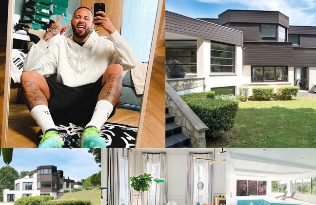 Ascenseur, piscine chauffée et loyer démentiel : L’incroyable maison de Neymar… (vidéo)
