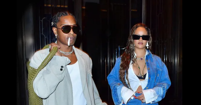 Rihanna et ASAP Rocky en amoureux pour l’anniversaire du rappeur