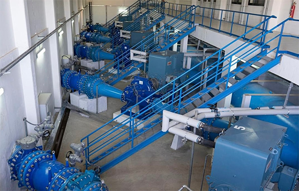 Inauguration d’une nouvelle station d’accélération de débit d’eau par le Premier ministre Amadou Ba à Thiès