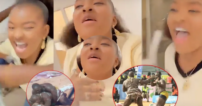 Victoire de Modou Lo : La grande joie de Adjara Faye…