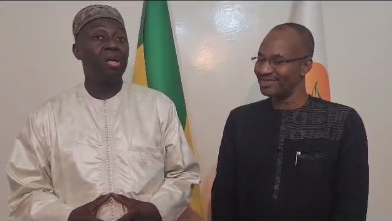 Visite : Un échange fluctueux entre Mamaou Ibra Kane et Mamdou Lamine Diallo