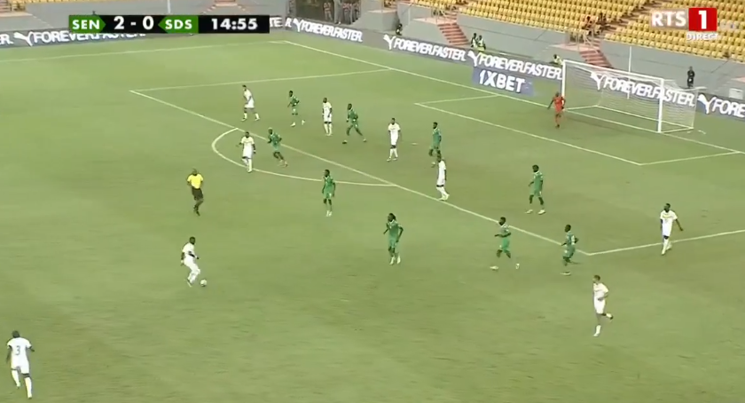 Sénégal -Soudan du Sud : Les Lions dominent 2-0 en 5 mn de jeu