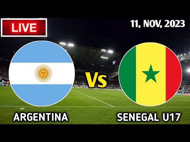 Direct : Argentine U17 vs Sénégal U17 – Coupe du monde U17 Indonésie 2023 (Vidéo)