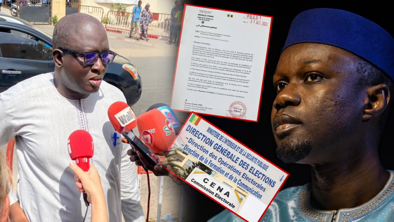 Sonko : Le mandataire de l’opposant à la CENA à 16h pour récupérer les fiches de parrainage