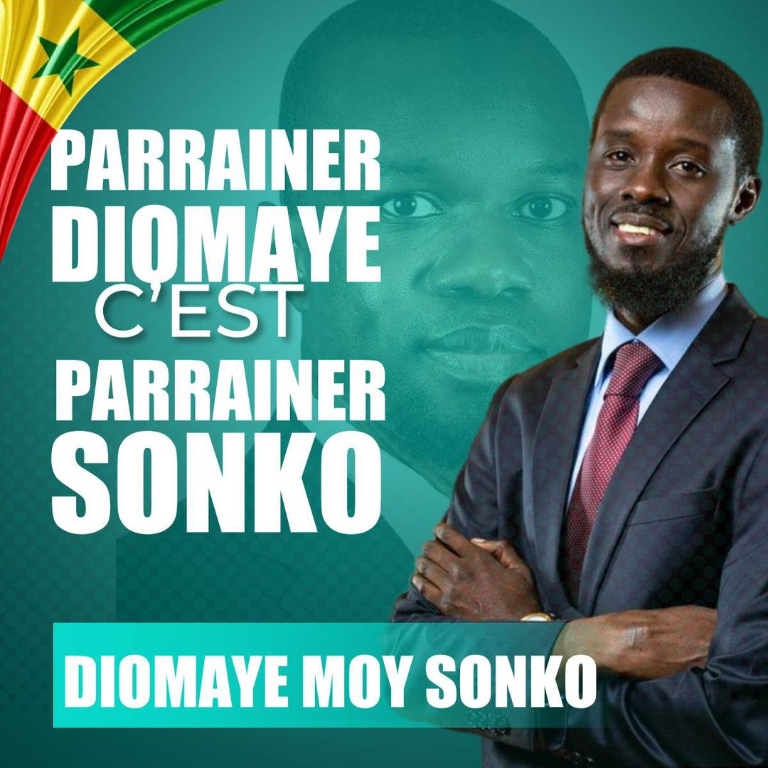 Parrainages de B. Diomaye : « La candidature d’Ousmane Sonko n’est toujours pas écartée » (Communiqué)