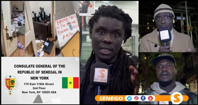 New York : Les Sénégalais attendent la réouverture de leur consulat…(Senego TV)