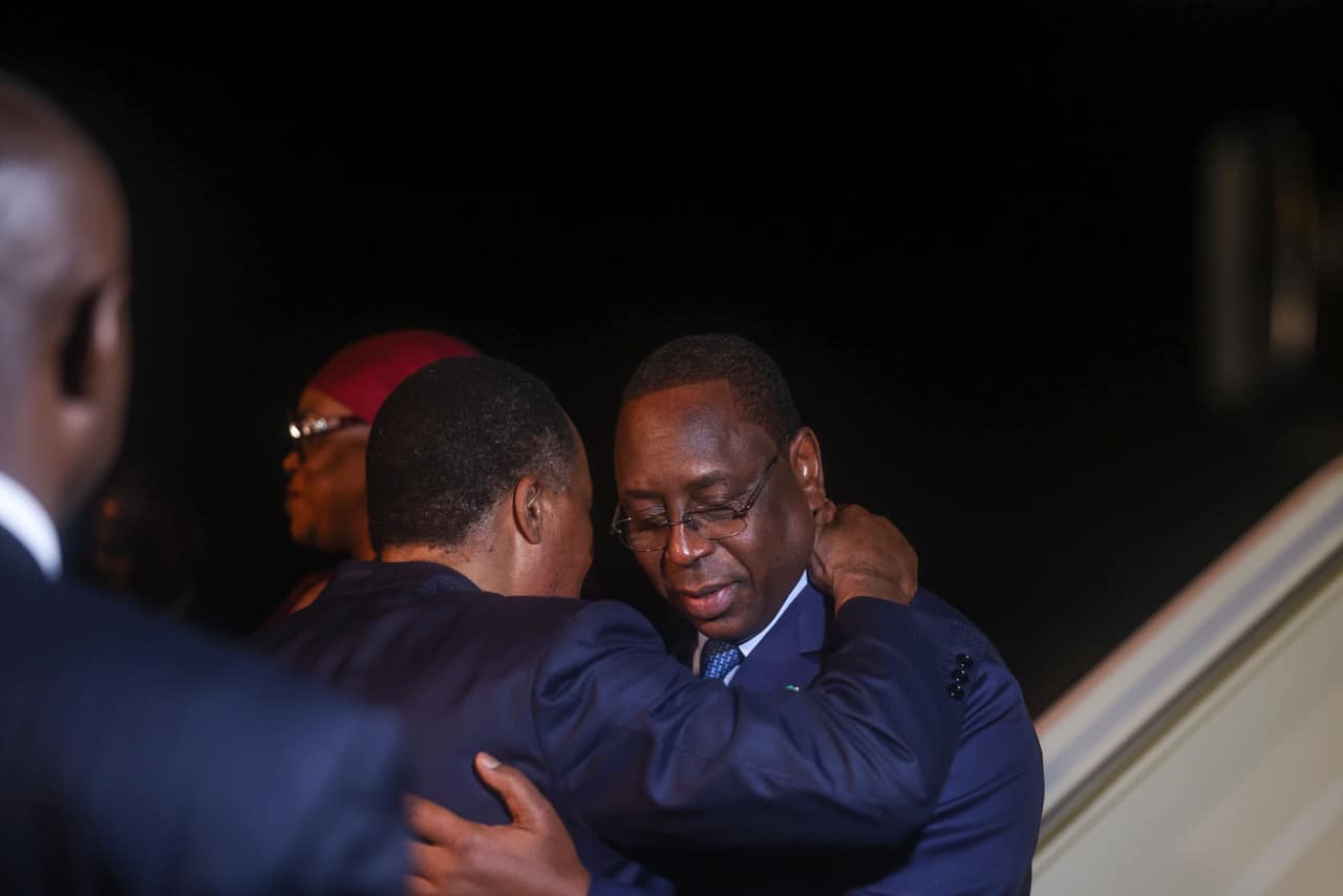 Visite d’amitié à Brazzaville: L’accueil chaleureux de Denis Sassou N’Guesso pour Macky Sall (Photos)