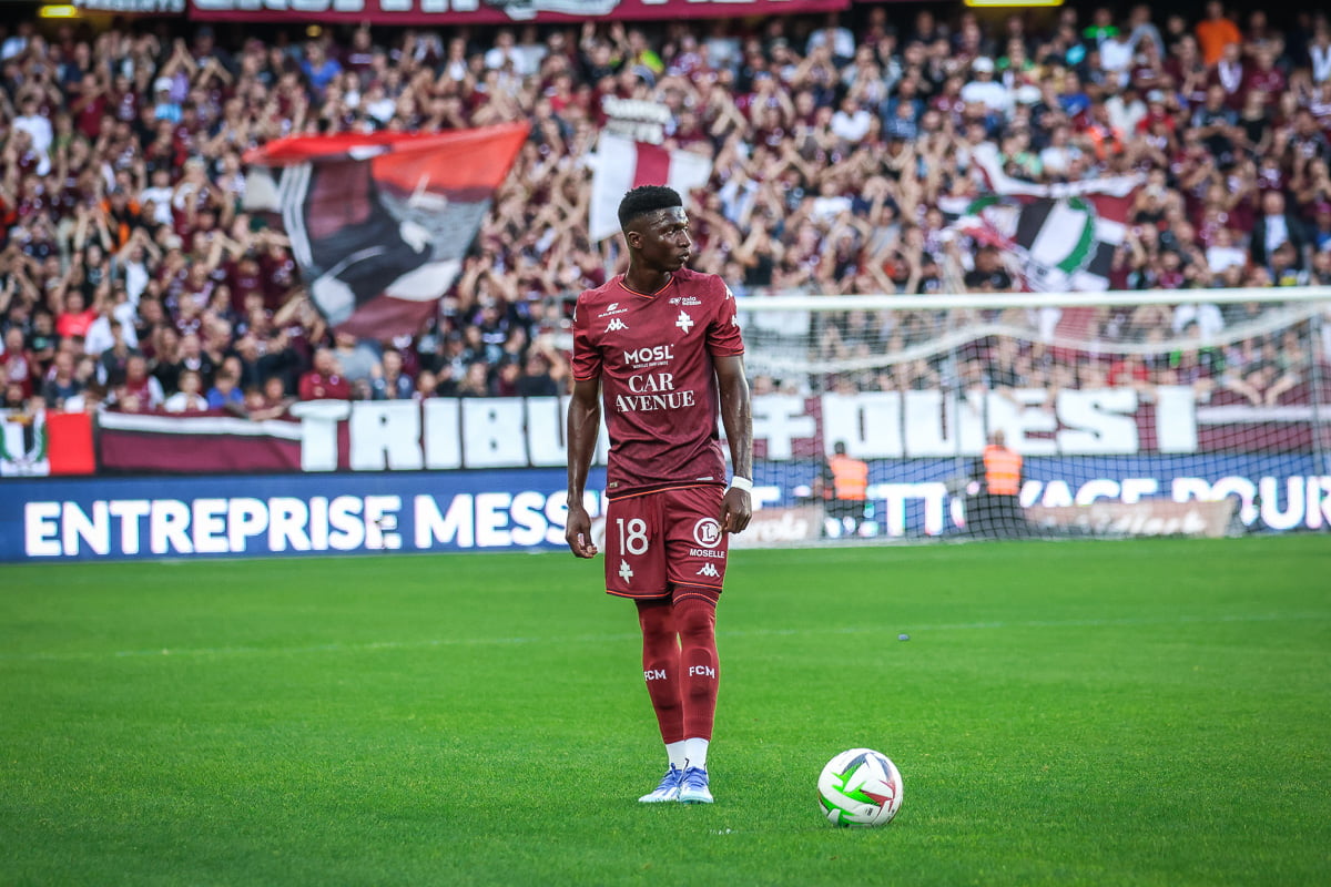 Lamine Camara, la pépite de Metz courtisée par la Premier League