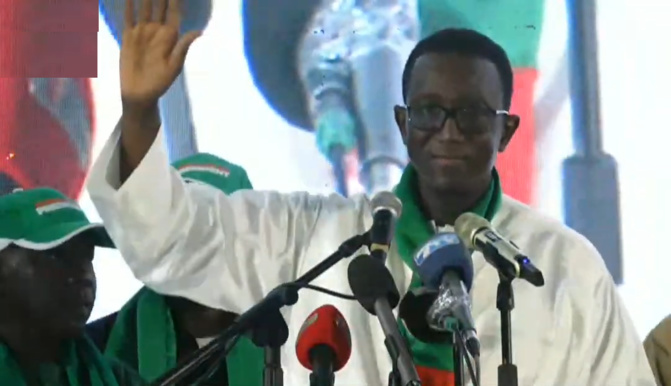Amadou Bâ,  candidat officiel du Parti Socialiste : Retrouvez l’intégralité de son discours !