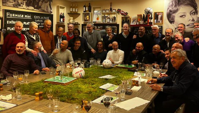 Zidane retrouve les Bleus de 98 : Open bar, resto italien…(photos)