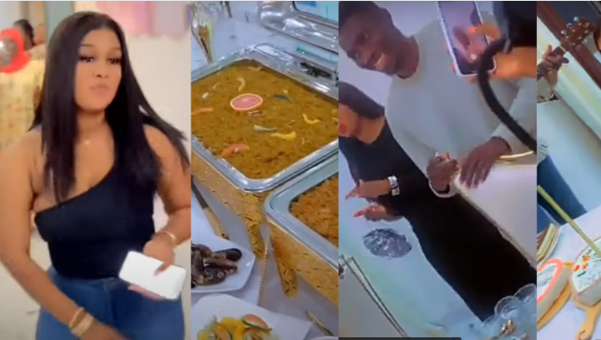 Ismaïla Sarr gâte sa femme Fatou Sy… (vidéo)