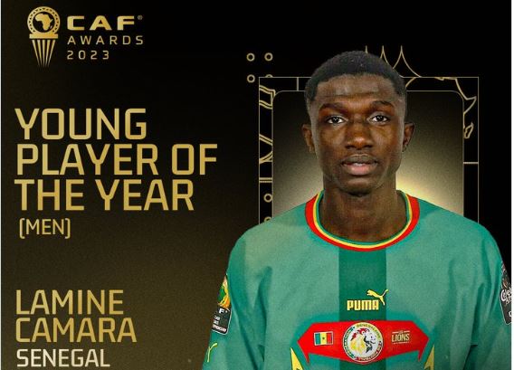 CAF Awards 2023 : Lamine Camara élu meilleur jeune joueur africain de l’année