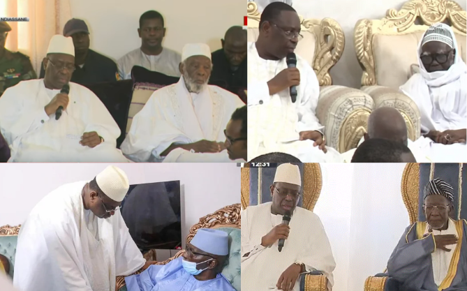 Rétro 2023 :Touba, Tivaouane, Ndiassane… : L’adieu présidentiel aux guides religieux