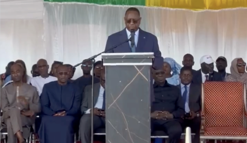 Macky Sall : « En ce moment historique de ma vie politique, à la tête de ce pays que j’ai servi avec amour.. »
