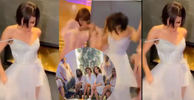 Son mariage scellé, la femme de DJ Padros ivre de joie (vidéo)