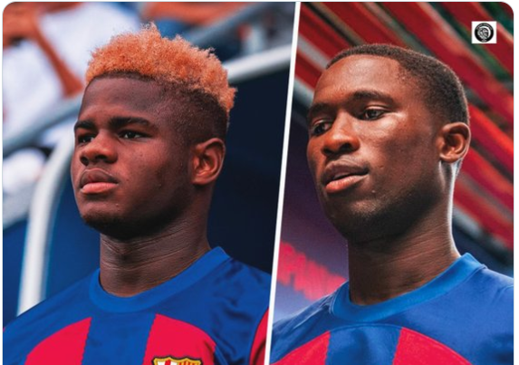 Barça : Mbacké Fall et Mikayil Faye à l’entrainement avec l’équipe 1ère