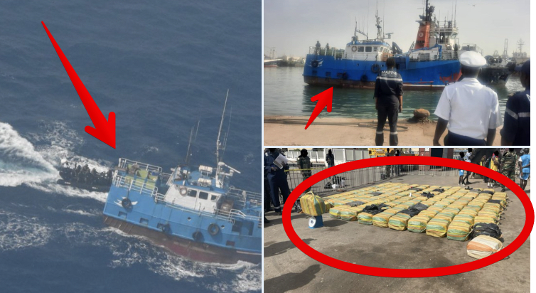 Sénégal, carrefour du trafic de drogue ? une nouvelle saisie de 3 tonnes de cocaïne par la Marine nationale