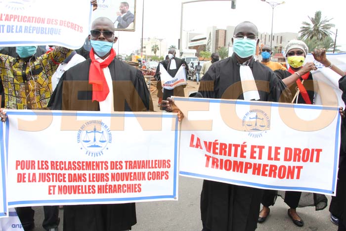 48 heures de grève : Le SYTJUST décrète son cinquième mot d’ordre mardi et mercredi