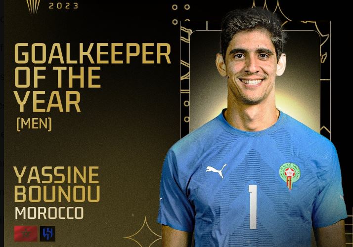 CAF Awards 2023 : Yassine Bounou élu meilleur gardien africain de l’année