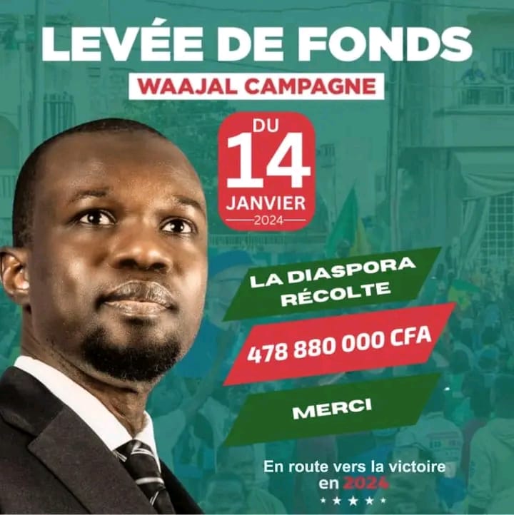 Levée De Fonds Pastef « Jamais Le Sénégal Na Eu Une Diaspora Aussi