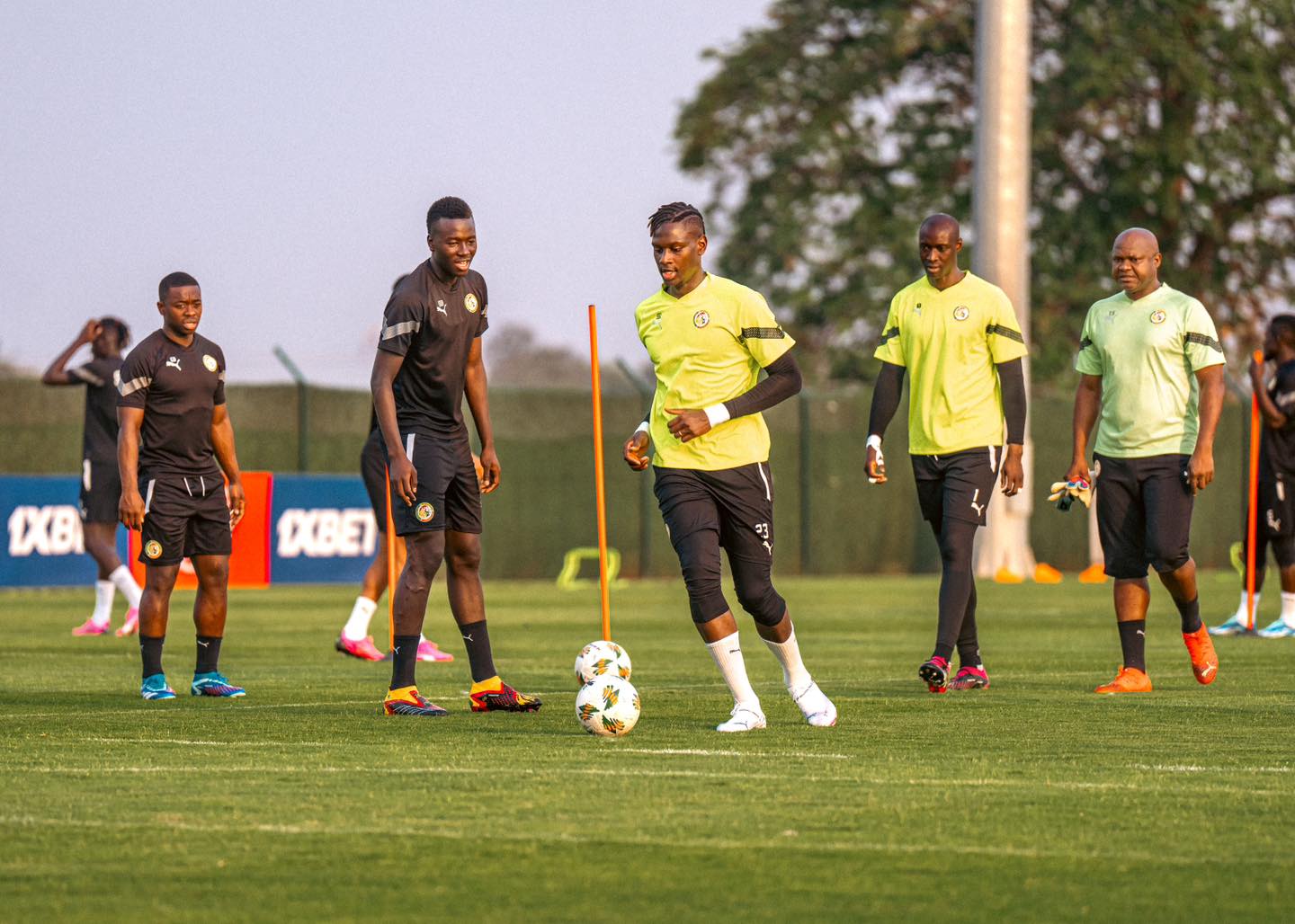 Can 2023 : 5e séance d’entrainement des Lions en images (Photos)