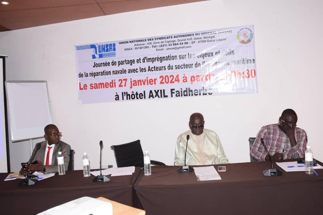 Contrat de concession : L’Unsas et les travailleurs de Dakarnave en conclave…