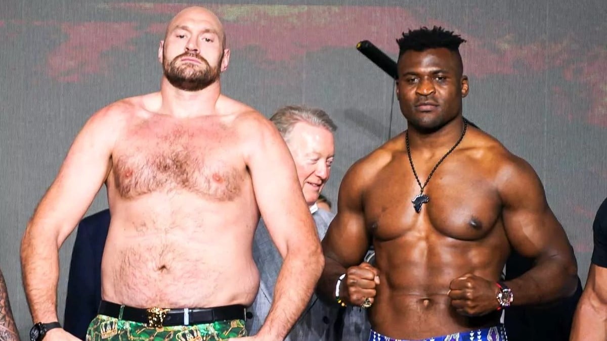 Francis Ngannou relève le défi contre Anthony Joshua à Riyad en mars
