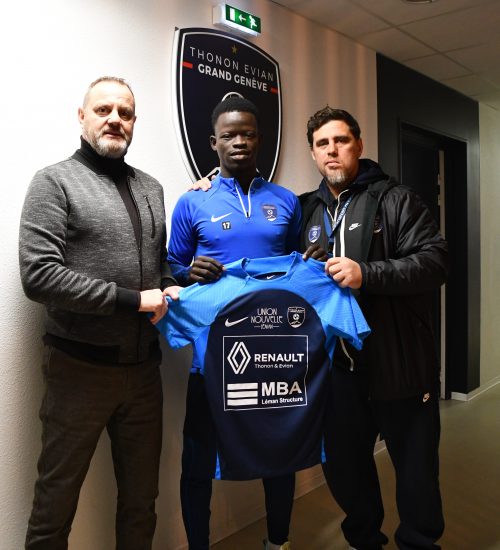 Photo: Mandiaye Sene, nouvel atout offensif du Thonon Évian GG