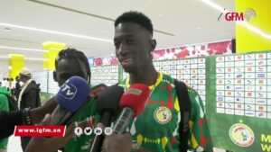 Premier but salvateur de Formose Mendy pour le Sénégal face au Niger