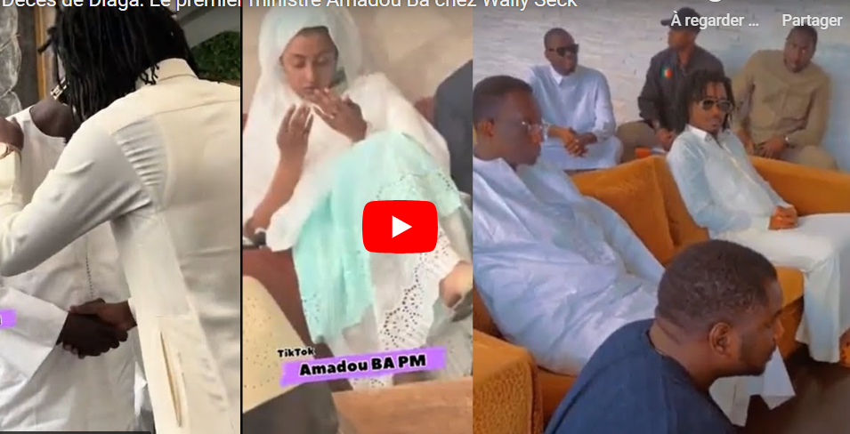 Décés Diaga: Amadou Ba chez Waly Seck (vidéo)