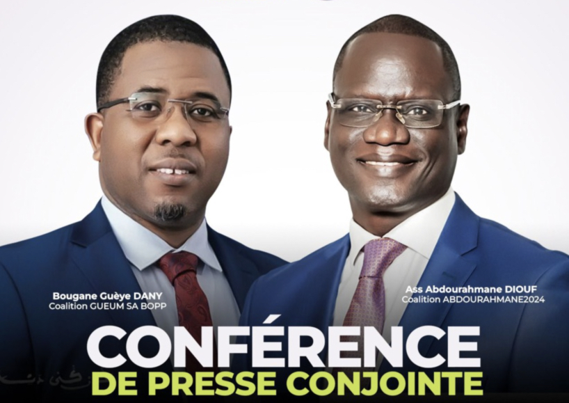 Que comptent faire Bougane Gueye Dany et Abdourahmane Diouf qui s’adressent à la presse ce jeudi ?
