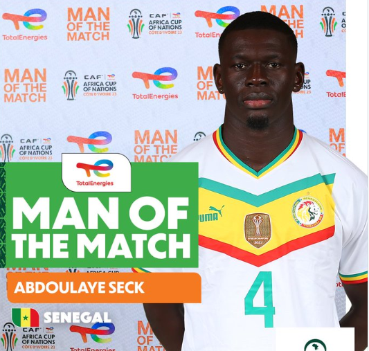 Sénégal vs Guinée: Abdoulaye Seck élu homme du Match