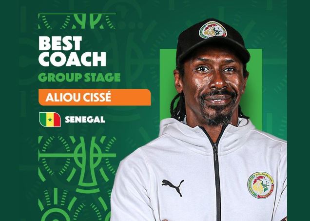 Can 2023 : Aliou Cissé élu meilleur entraineur des phases de groupe