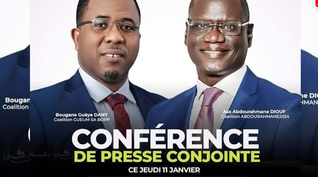 Nouvelle alliance ? Suivez la déclaration de Bougane et Abdourahmane Diouf (vidéo)